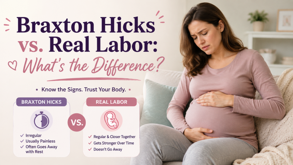 Braxton Hicks vs. Real Labor: What’s the Difference?