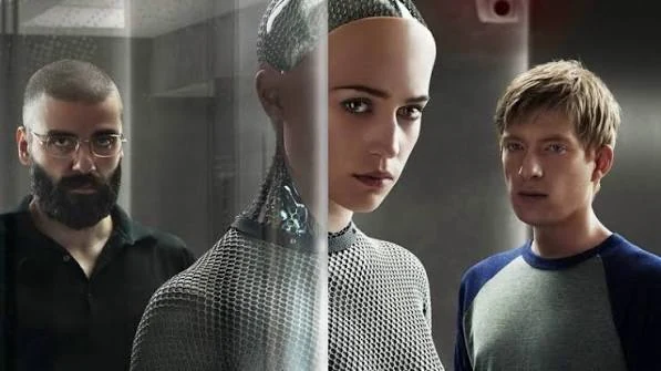 Ex Machina philosophical sci-fi movie about artificial intelligence