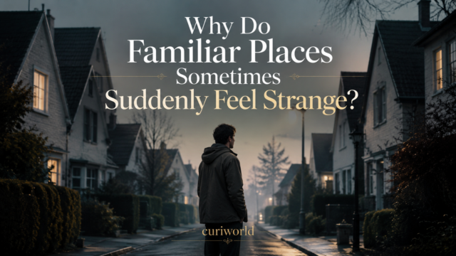 Why Do Familiar Places Sometimes Suddenly Feel Strange?