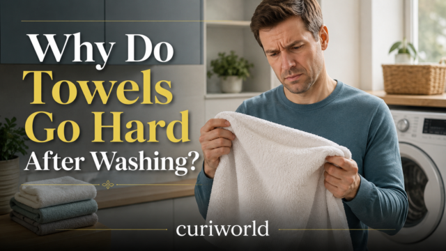 Why Do Towels Go Hard After Washing?