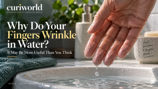Why Do Your Fingers Wrinkle in Water? It May Be More Useful Than You Think