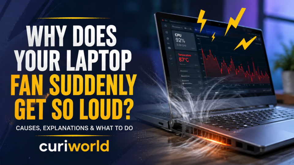 Why Does Your Laptop Fan Suddenly Get So Loud?